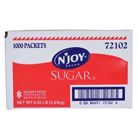 NJOY N'Joy Sugar .1 oz., PK1000 72102